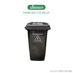 Thùng rác y tế 240 lít