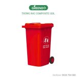 Thùng rác composite 120L