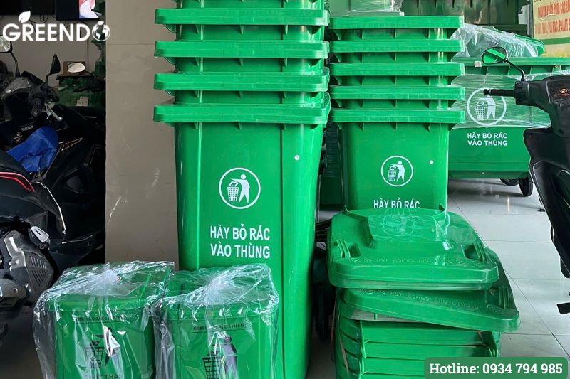 thùng rác nam định