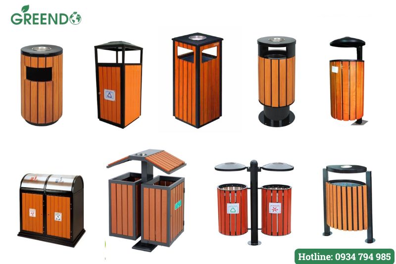 thùng rác khách sạn
